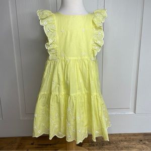 Girls Cat & Jack Yellow Dress Size 3T